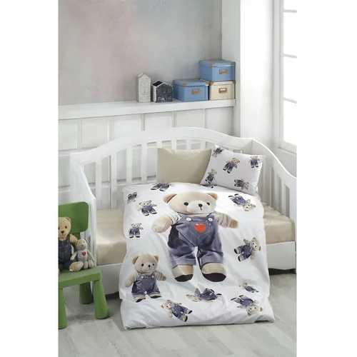 Mila Home Bombažna otroška posteljnina za otroško posteljico z rjuho/4-delna 100x150 cm –
