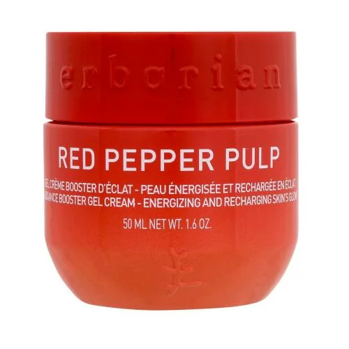 Erborian Red Pepper Pulp Radiance Booster Gel Cream osvetljevalni in poživitveni gel za obraz 50 ml za ženske