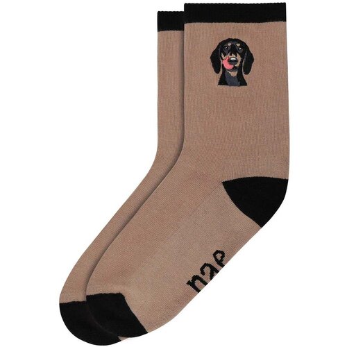Nae Vegan Shoes Nogavice Doggie Sock Bež Cene