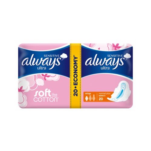 Always vložki ultra sensitive normal plus, duopack - 20 kos Cene