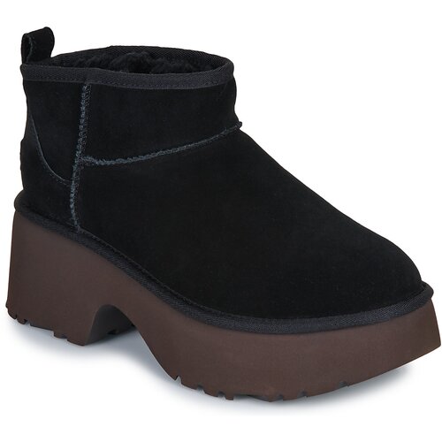 Ugg Pol&amp;scaron;kornji W CLASSIC ULTRA MINI NEW HEIGHTS Črna Slike