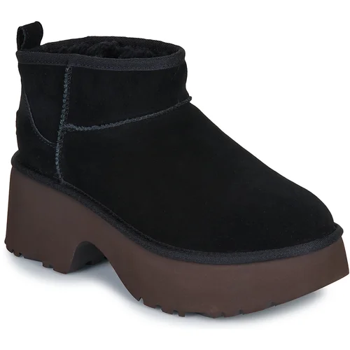 Ugg Polškornji W CLASSIC ULTRA MINI NEW HEIGHTS Črna