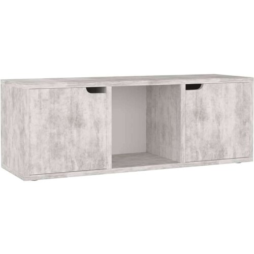 vidaXL TV omarica betonsko siva 88,5x27,5x30,5 cm iverna plošča Cene