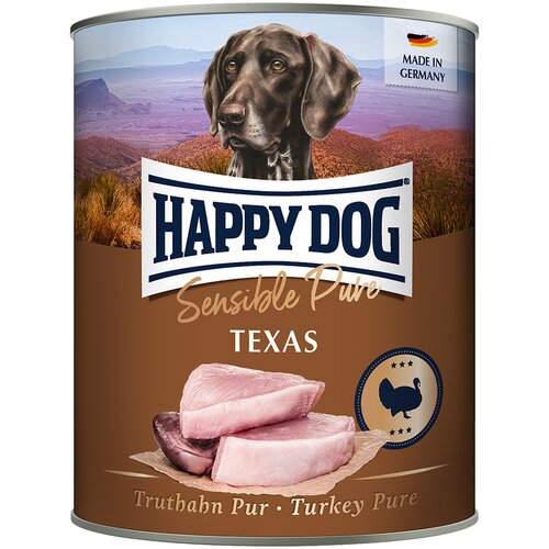 Happy Dog Pur 6 x 800 g - Čista puretina Slike