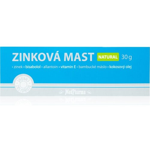MedPharma Zinková mast Natural umirujuća mast za lice 30 g Cijene