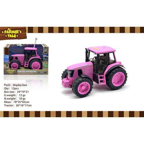 Pink Tractor with Lights and Sounds Cijene