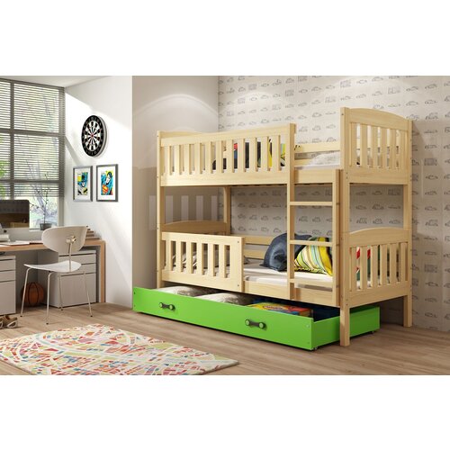 BestBed POGRAD KUBUS 200X90 S PREDALOM (VE� BARV) - BOR-Zelena Cene