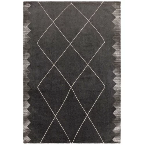 Asiatic Carpets Temno siva preproga 160x230 cm Mason –