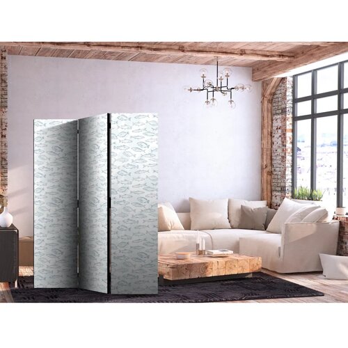  Paravan - Blue Fish - Blue Outlines of Various Species of Fish on a White-Blue Background 135x172 Akustični Cene