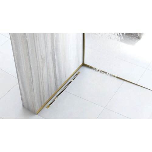 Rea Prednja lajsna za tu&scaron; kadu 120cm Gold Cijene