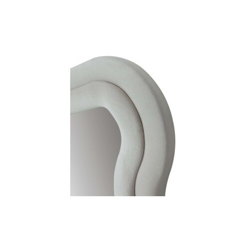 Hanah home Podno ogledalo Mundo Oval, 65 cm x 170 cm, Krem Slike
