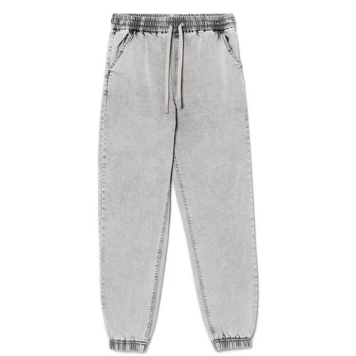 Cropp ženske jogger hlače od trapera - Svijetlo siva  3328W-09J Cijene
