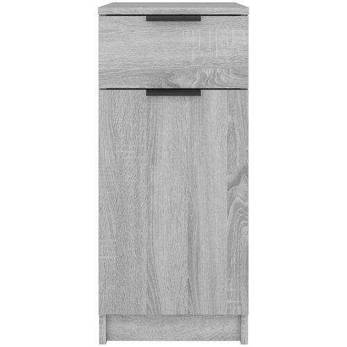  za radni stol siva boja hrasta 33,5 x 50 x 75 cm drveni Slike
