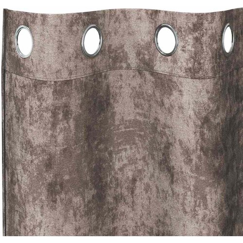  Bar&amp;scaron;unaste zavjese 2 pcs Boja cappuccina 225 x 140 cm Bar&amp;scaron;un Slike