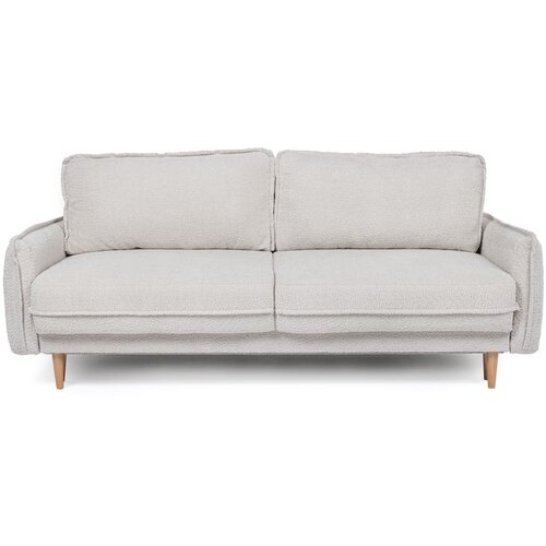 Bonami Selection Bež raztegljiva sedežna garnitura iz tkanine bouclé 215 cm Patti – Cene