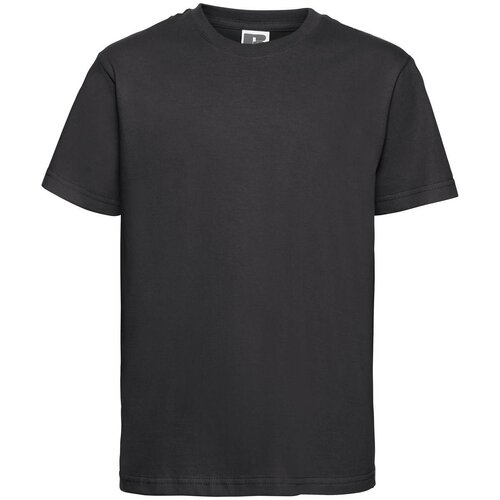 RUSSELL Black Slim Fit T-shirt Cene