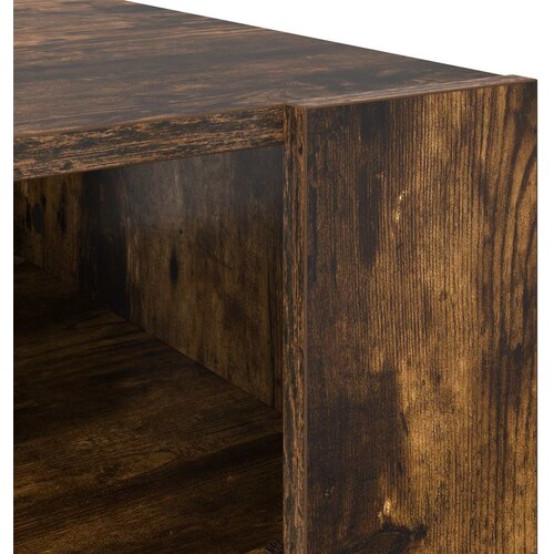  Kava Stol Dimljeni hrast 92 x 53 x 45 cm Konstruirano drvo Slike