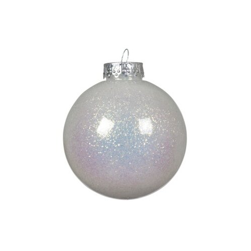  Novogodišnja dekoracija - hanging bauble 8cm 029840 - clear - kmg ( 044417 ) Cene