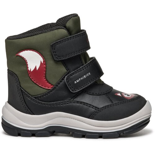 Geox Škornji za sneg B Flanfil Boy B Abx B463VB 054FU C0520 S Črna Cene