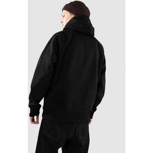Carhartt WIP Mikina Hooded Chase Sweat UNISEX Black/ Gold XXL Slike