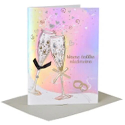 Festa lux, čestitka, venčanje, miks Šampanjac Slike
