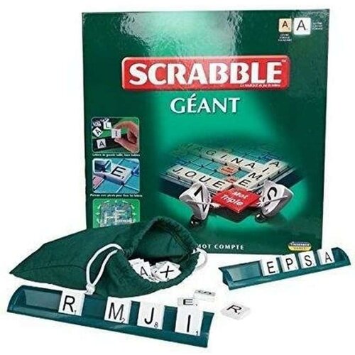  Igra riječi Megableu Scrabble Geant Plava (1 Dijelovi) (FR) Cijene
