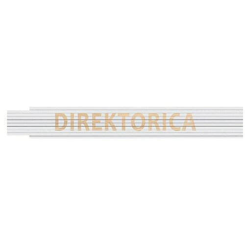 HEKA Zložljivi meter (Dolžina: 2 m, Bela, Natis: DIREKTORICA) Cene