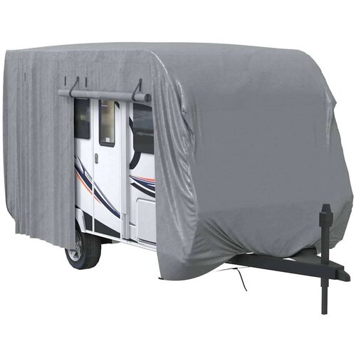 VidaXL Navlaka za karavan siva 460x250x220 cm netkana tkanina Slike