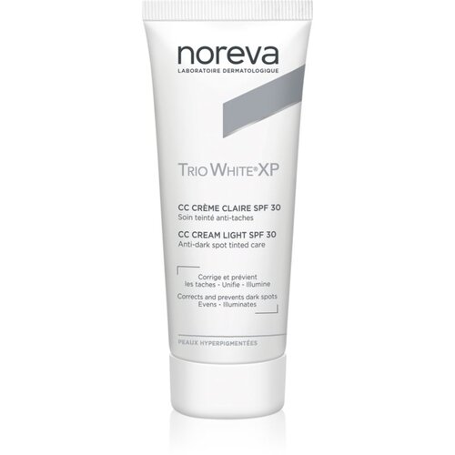 Noreva Trio White XP CC Cream Light SPF 30 CC krema za poenoten ten kože SPF 30 40 ml Cene