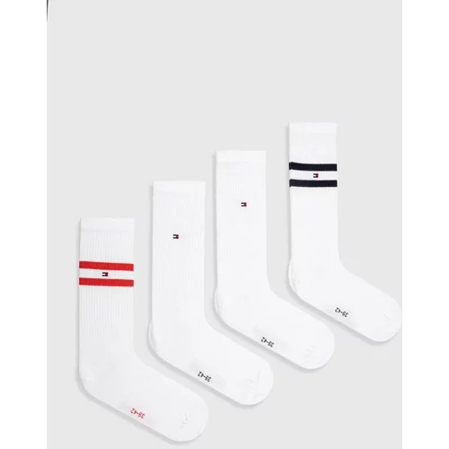 Tommy Hilfiger Čarape 4-pack za muškarce, boja: bijela, 701227433