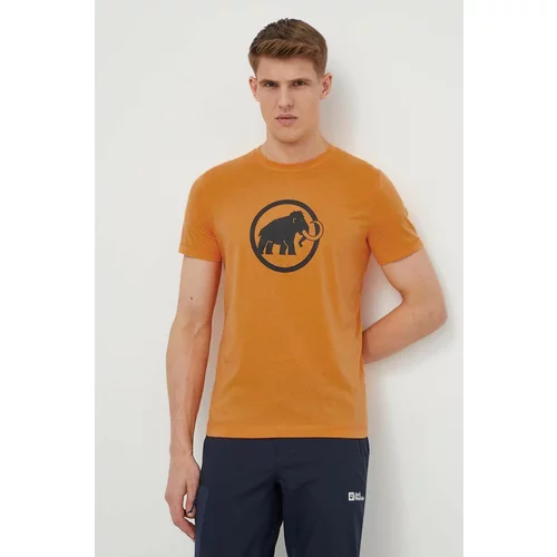 Mammut Športna kratka majica Core oranžna barva