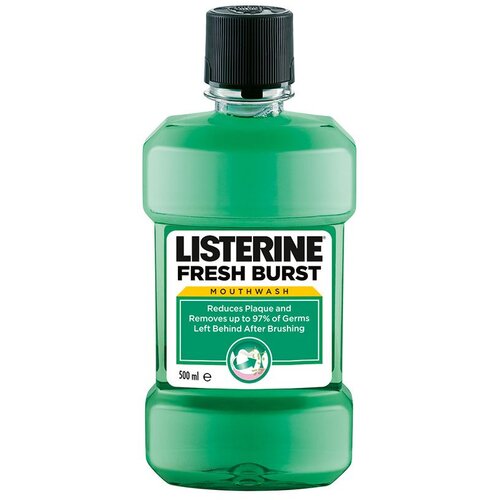 Listerine Mouthwash Fresh Burst ustna voda za svež dah 500 ml unisex Cene