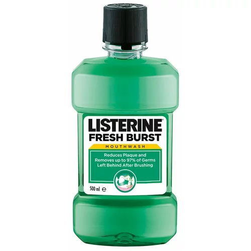 Listerine Mouthwash Fresh Burst ustna voda za svež dah 500 ml unisex