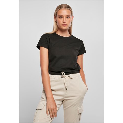 UC Curvy Women&amp;#039;s T-shirt made of recycled cotton in black Slike