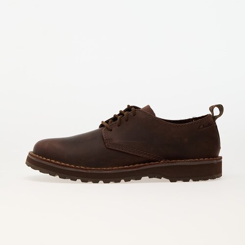 Clarks Originals Sneakers Solsbury Lace Dark Brown Lea EUR 44 Cene