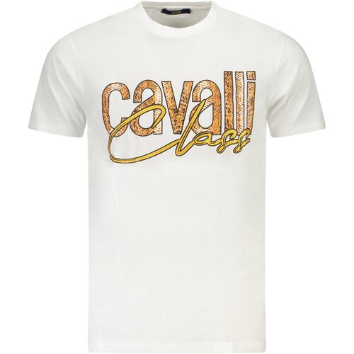 Cavalli Class SHORT SLEEVE T-SHIRT MEN WHITE Cene