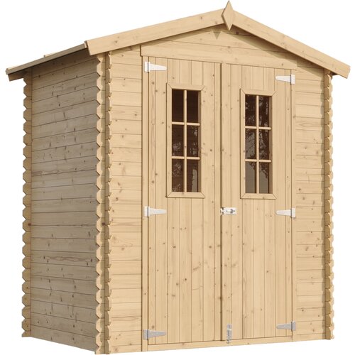 Timbela Lesena vrtna lopa - 136x196xH218 cm/1,98 m2 - Vrtna hiša brez podov - M367C, (21823629) Cene