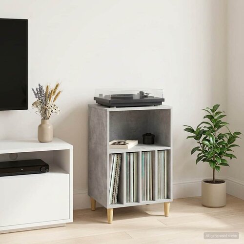  Stalak za gramofon Betonska siva 47 x 39,5 x 74,5 cm Cijene