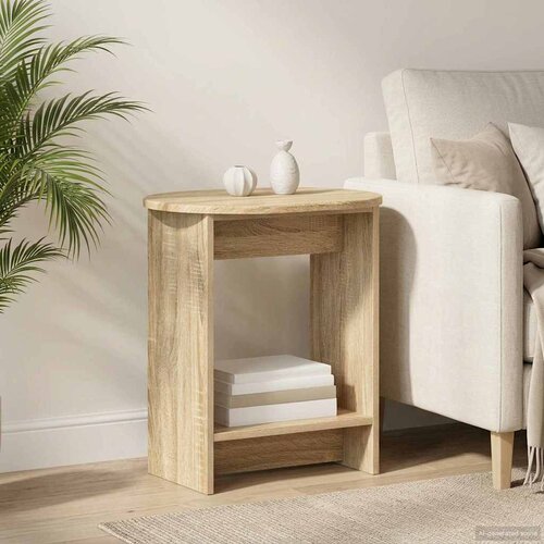  Bocni stol Hrast sonoma 50 x 39,5 x 55 cm Konstruirano drvo Cijene