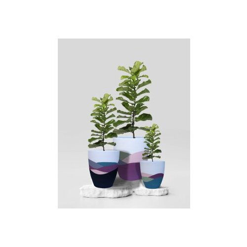 WALLXPERT decorative pot pietra 3 multicolor Slike
