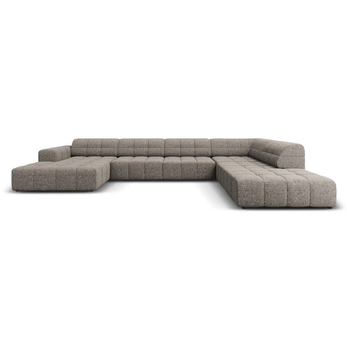 Cosmopolitan Design Svjetlo smeđa kutna garnitura (s desnim kutom/u obliku slova &amp;quot;U&amp;quot;) Chicago &amp;ndash; Slike