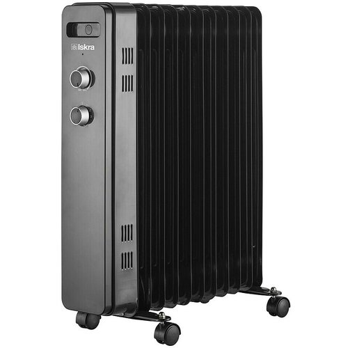 Iskra Oljni radiator YL-A18B-11 (2.500 W, Barva: Črna) productname.garantie.plussign BAUHAUS garancija 5 let za naprave na električni ali motorni pogon Cene