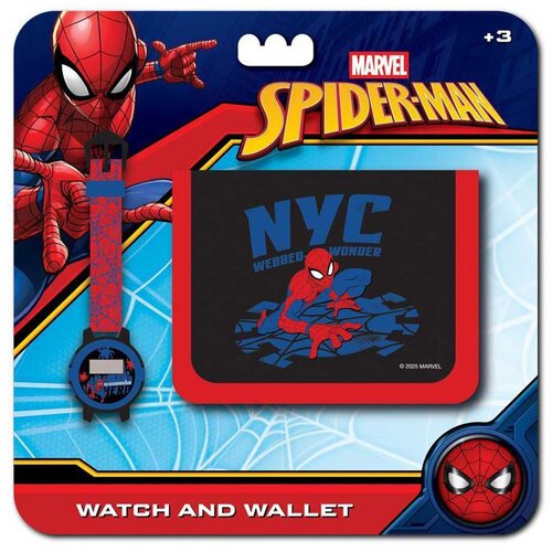 Luna Luna: Spider-Man komplet digitalne ure in denarnice Slike