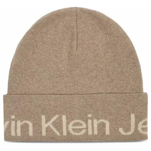 Calvin Klein Jeans Kapa Logo Beanie K60K611271 Siva