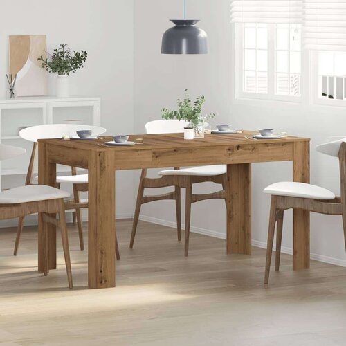  Blagovaonski stol Artisan hrast 140x74 5x76 cm izrađeno drvo Slike