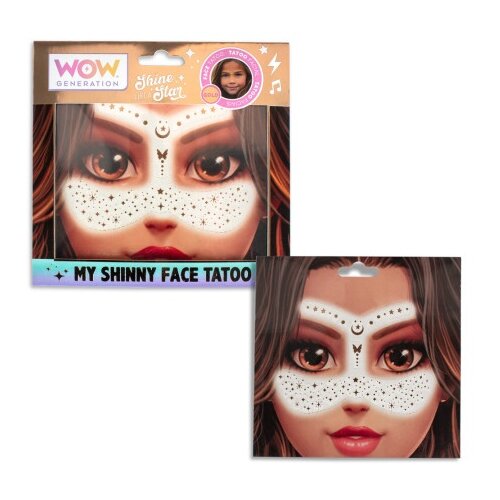 Wow Generation face tattoo zlatne pegice ( 1047187 ) Slike