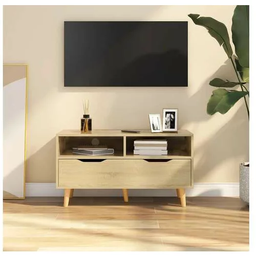 TV omarica sonoma hrast 90x40x48,5 cm iverna plošča