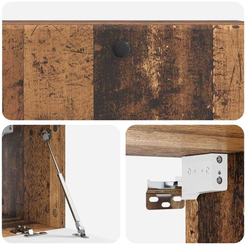  ormar za zid Staro drvo 98 x 31 x 30 cm Konstruirano drvo Slike