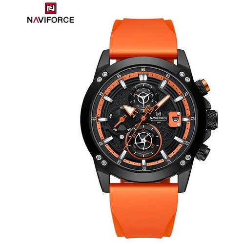 Naviforce muški analogni ručni sat Kvarcni mehanizam NARANDŽASTI NF8033 Cene