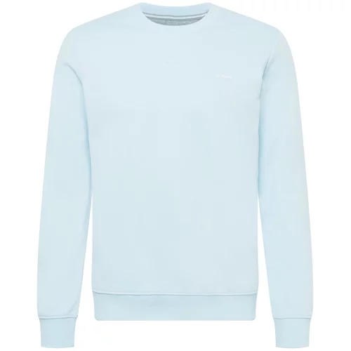 s.Oliver Sweater majica svijetloplava / bijela